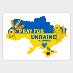 Pray foe Ukraine Sticker